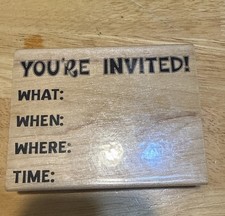 You re Invited Stamp