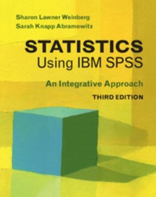 Statistik Mit IBM SPSS: Ein Integrativer Ansatz Taschenbuch