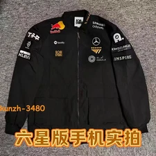 2025 T1 Team World Championship Black Jacket Faker SIX STAR Embroidered Jacket