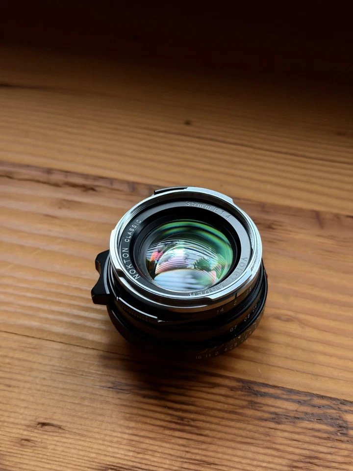 Voigtländer Nokton Classic 35mm F1.4 MC VM para lente de montagem Leica - Imagem 2 de 4