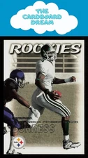 Plaxico Burress 2000 SkyBox Dominion #213 RC Rookie Pittsburgh Steelers