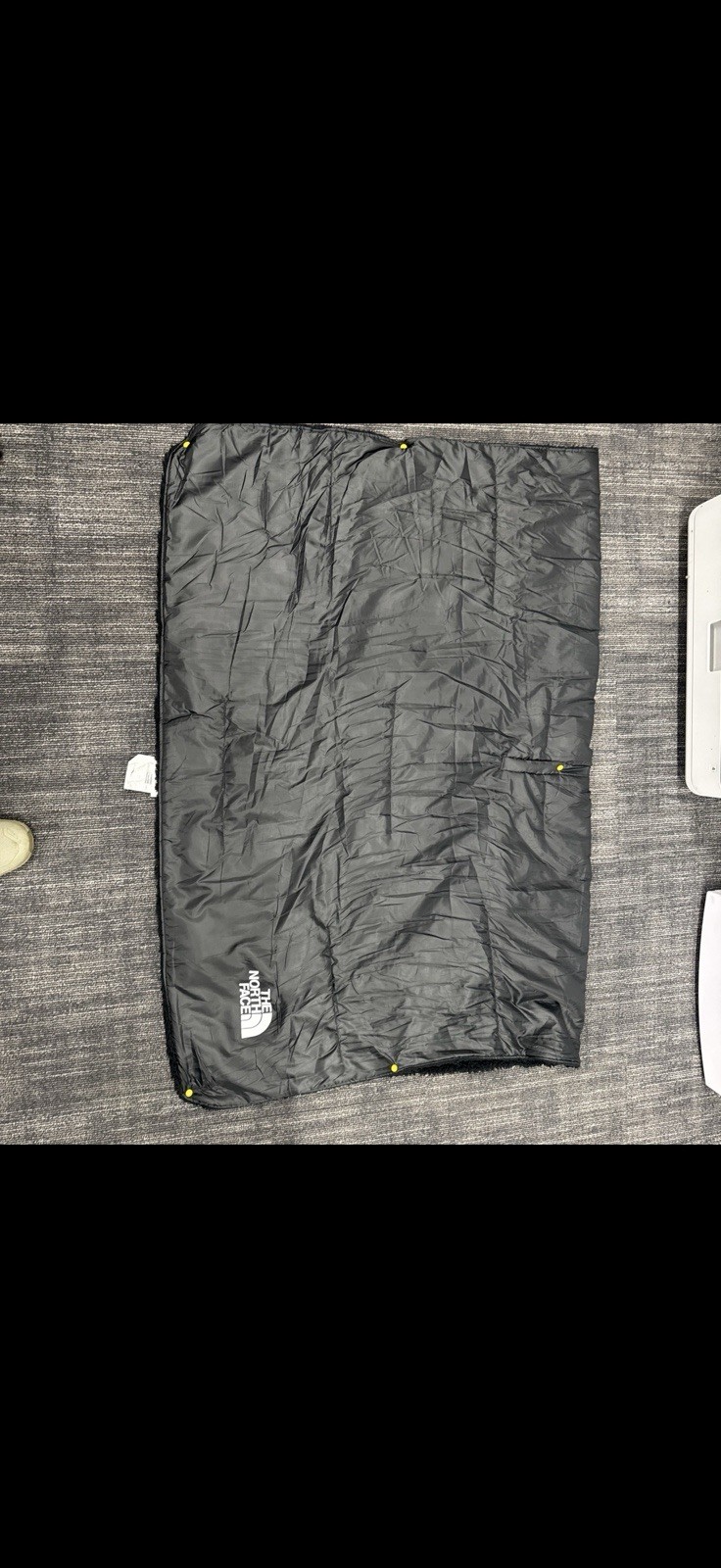 The North Face Wawona Fuzzy Blanket Unisex Black Fleece Lined Insulated Parka thumbnail 2