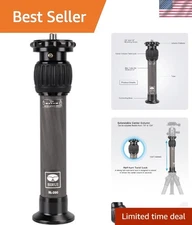 Carbon Fiber Tripod Extension Pole: Adjustable Height for Versatile Use