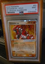 2006 POKEMON EX CRYSTAL GUARDIANS #93 GROUDON EX-HOLO PSA 9 Swirl🌀 POP 222 on eBay