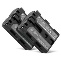 2X Akku FüR Sony SLT-A99 (α99) DSLR-A550 (α550) (1600Mah) Ersatzakku