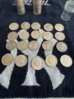Roll Of Silver Halves .50 Cent Walkers. Franklins.  Kennedys 90% Silver Halves