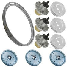 Deck Spindle w/ Pulley Belt for John Deere Z355R Z365R Z375R ZTrak 48" 54"
