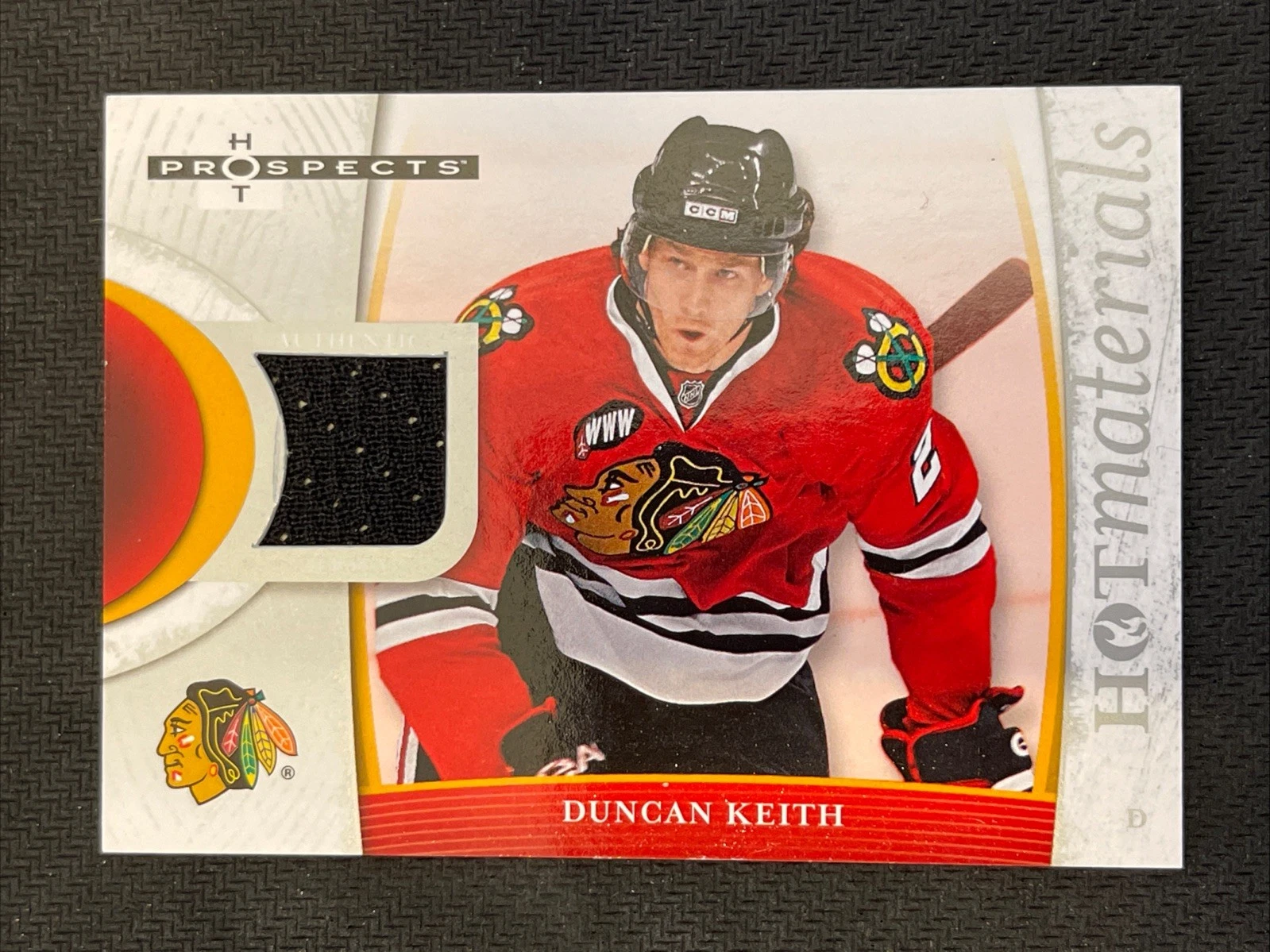 Duncan Keith trading card