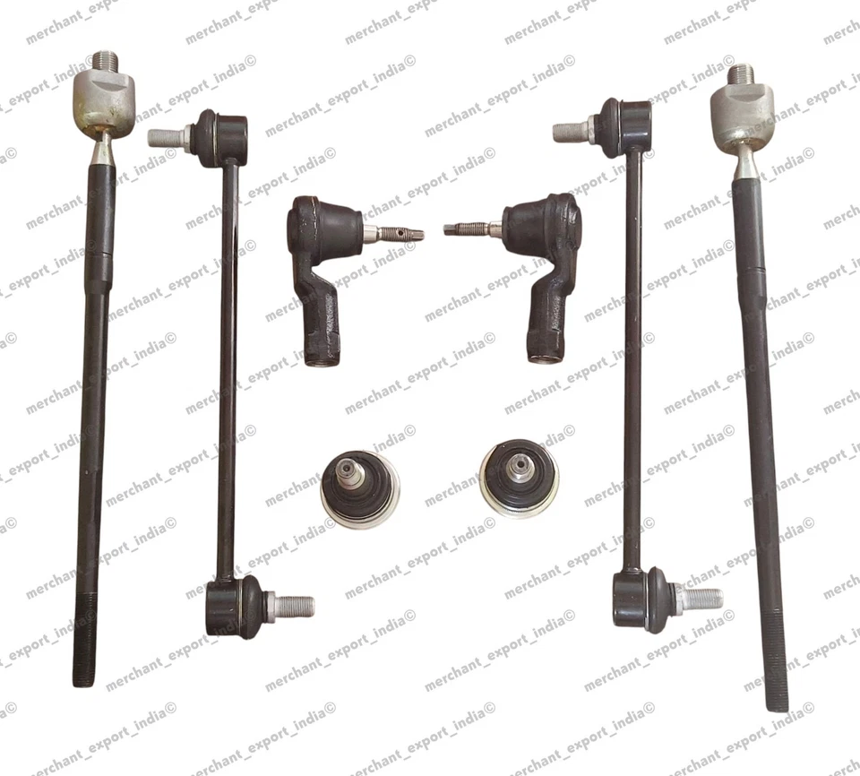 悬架套件 8 件领带杆球接头稳定器链接现代克里泰 2020 - 2025 — 第 2/4 张图片