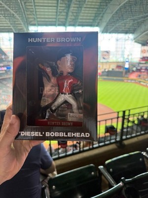 Hunter Brown ''Diesel'' MLB Baseball Bobblehead Figure - Boxed, Original Unopened