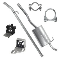 Auspuff SchalldäMpferset FüR Renault Clio 2 Ii FließHeck 1.2 (1998-12/2006)
