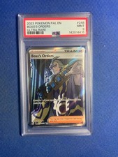 2023 POKEMON PAL EN-PALDEA EVOLVED ULTRA RARE #248 BOSS'S ORDERS PSA 9 Mint