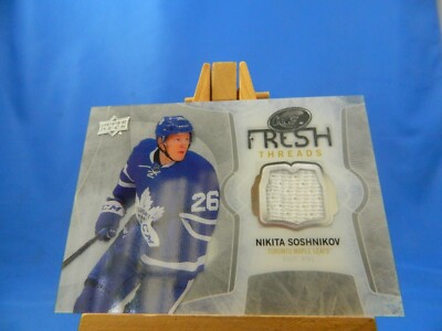 Nikita Soshnikov UD Ice Hockey 2016-17 Fresh Threads Jersey Materials