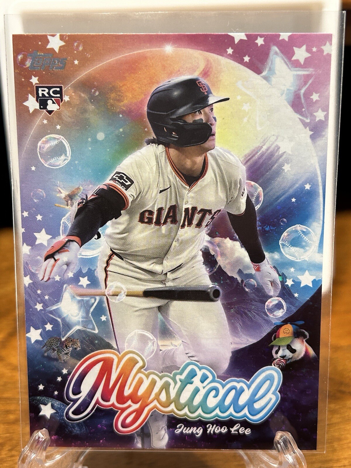 2024 Topps Update #MYS-19 Jung Hoo Lee RC Mystical Insert San Francisco Giants