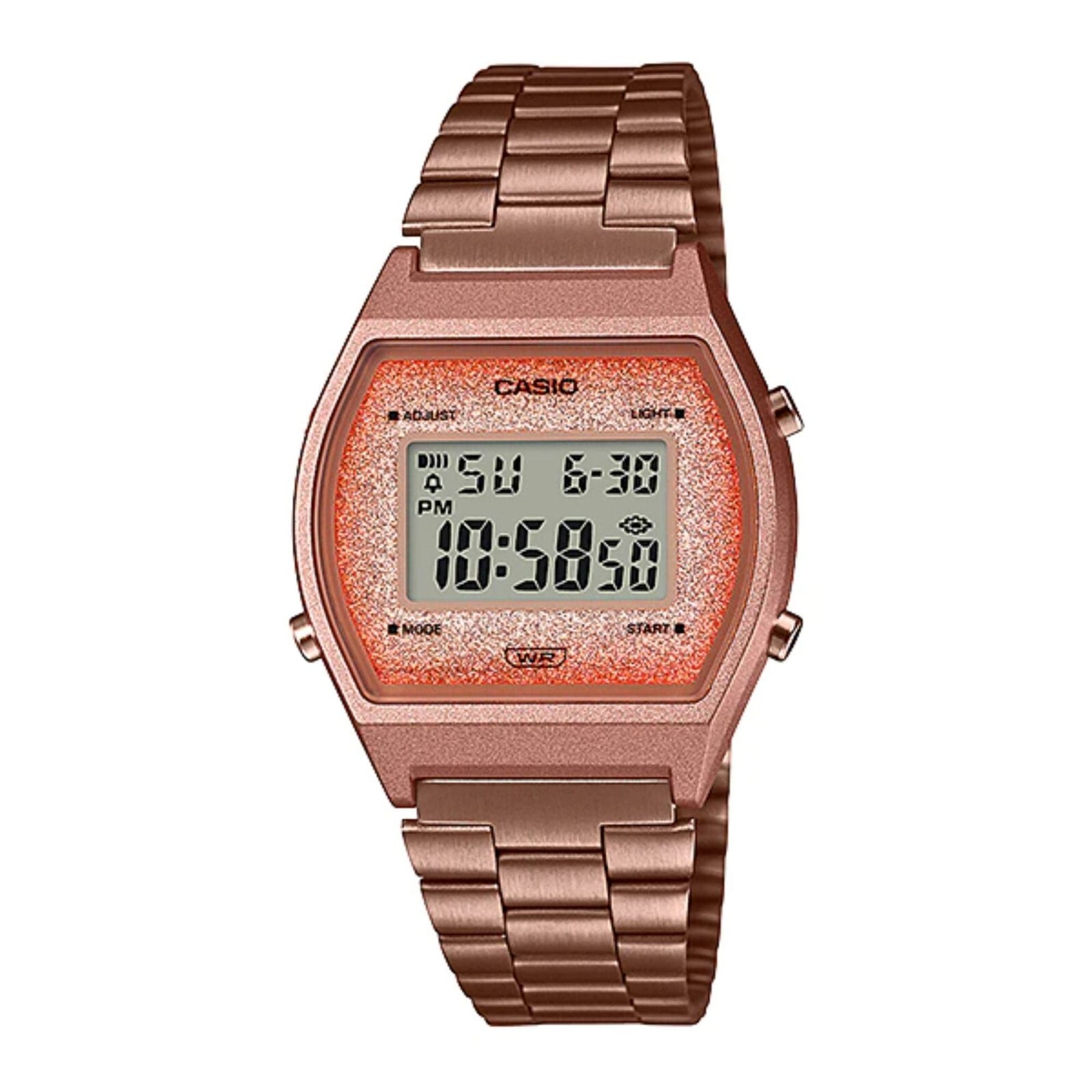Casio Stainless Steel Rose Gold Unisex Watch B640WCG-5DF-P