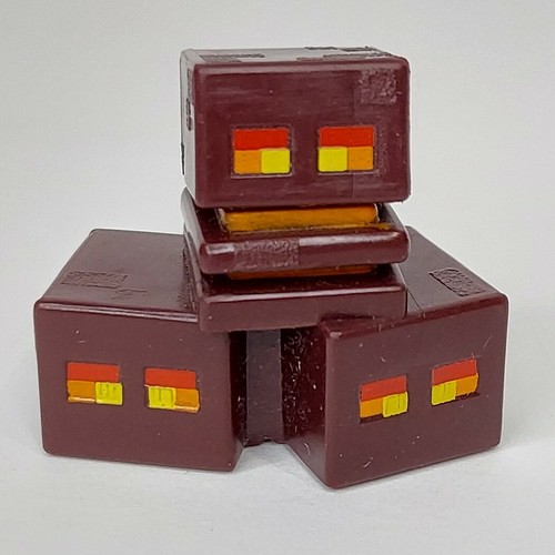 Minecraft Mini Figures 1 Magma Cube Stone Series Figure Mojang Ebay