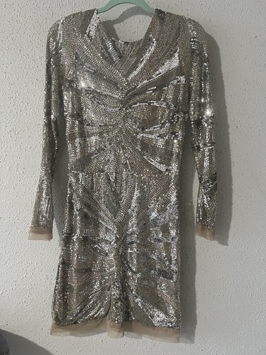 Alexis Rose Topshop Sequin Bodycon Dress - Picture 2 of 7