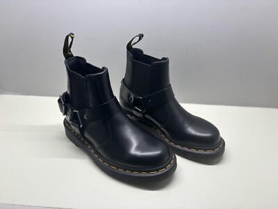 靴 Dr.Martens Wincox UK5 Dr. Martens Women's Wincox Chelsea Boots Black Unisex