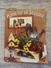 Home for All Seasons Vol 3 Debbie Toews Decorative Painting Patterns Craft Book