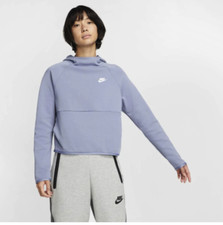 NWT 90 Nike Sportswear Tech Fleece Hoodie Women's Size S BV4473 512