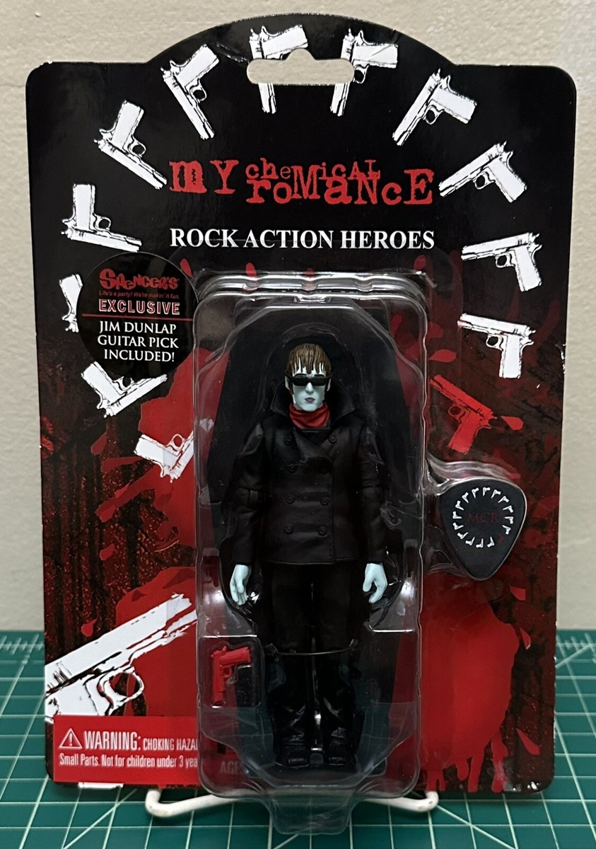 NEW 2005 My Chemical Romance MIKEY WAY Action Figure MCR Spencers