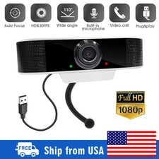 1080P Webcam USB Webcams with Microphone Computers/Laptop/PC Streaming Webcam