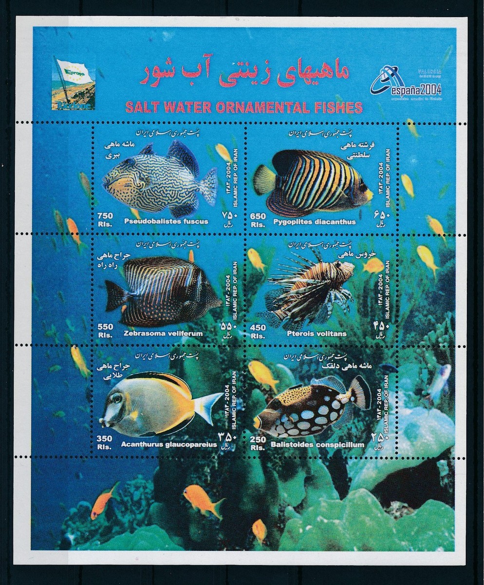 25524] 2004 Marine life salt water fish MNH | eBay