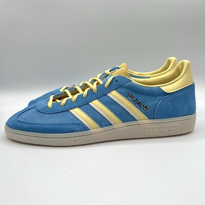 Adidas Men s Handball Spezial Originals Size 12 Semi Blue/Burst Yellow |IG6276|