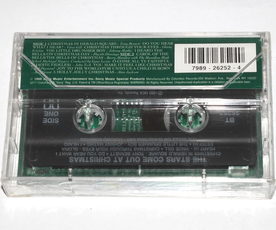 The Stars Come Out At Christmas (Cassette Tape 1995) Holiday Music NEW SEALED - Image 2 of 4