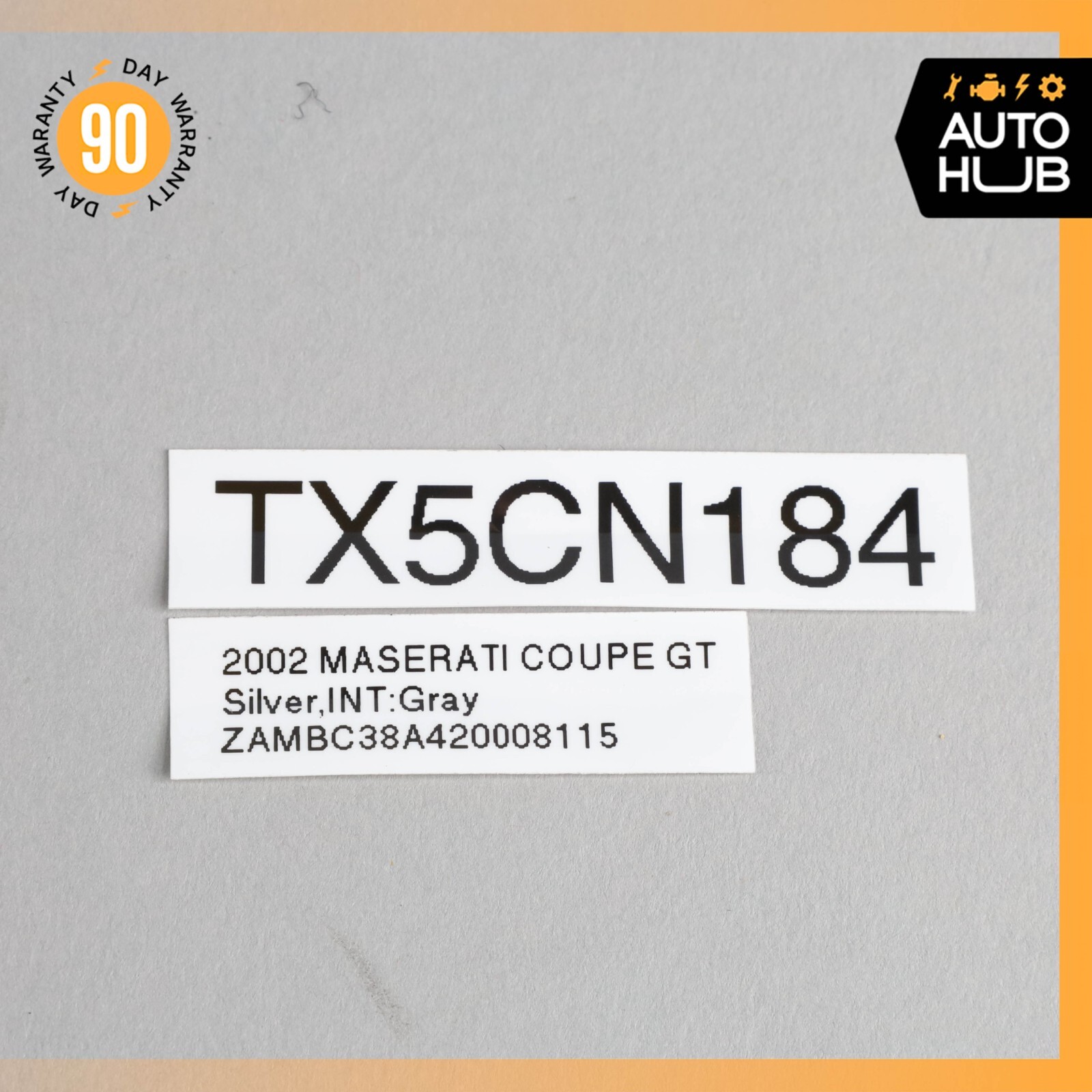 Maserati Coupe GT 4200 Cambiocorsa M138 Right Side Dash Airbag Air Bag OEM 50k