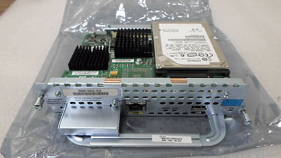 Cisco NME-NAC-K9 Network Switch Module w/ HTE542512K9A300 120GB Hard Drive