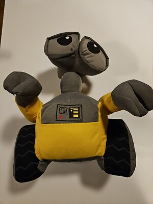 Disney Store Exclusive Pixar 12  WALL-E Plush Stuffed Robot Swivel Head