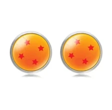 Dragon Ball Z Cufflinks, 4 Star, Gift, FAST &FREE SHIPPING