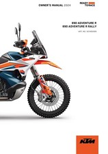 KTM Owners Manual Book Guide 2024 890 ADVENTURE R US.