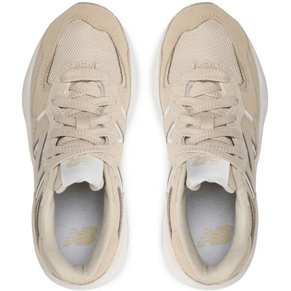 WMNS New Balance 574 Sandstone W5740STD W Beige Blanco Informal Zapatos Tenis Foto 4 de 4