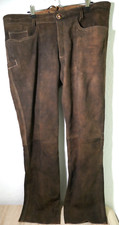 ❤️FEIERLAUNE BY SPIETH & WENSKY BRAUNE LEDERHOSE GRÖßE 27 ZIEGENLEDER UNGETRAGEN