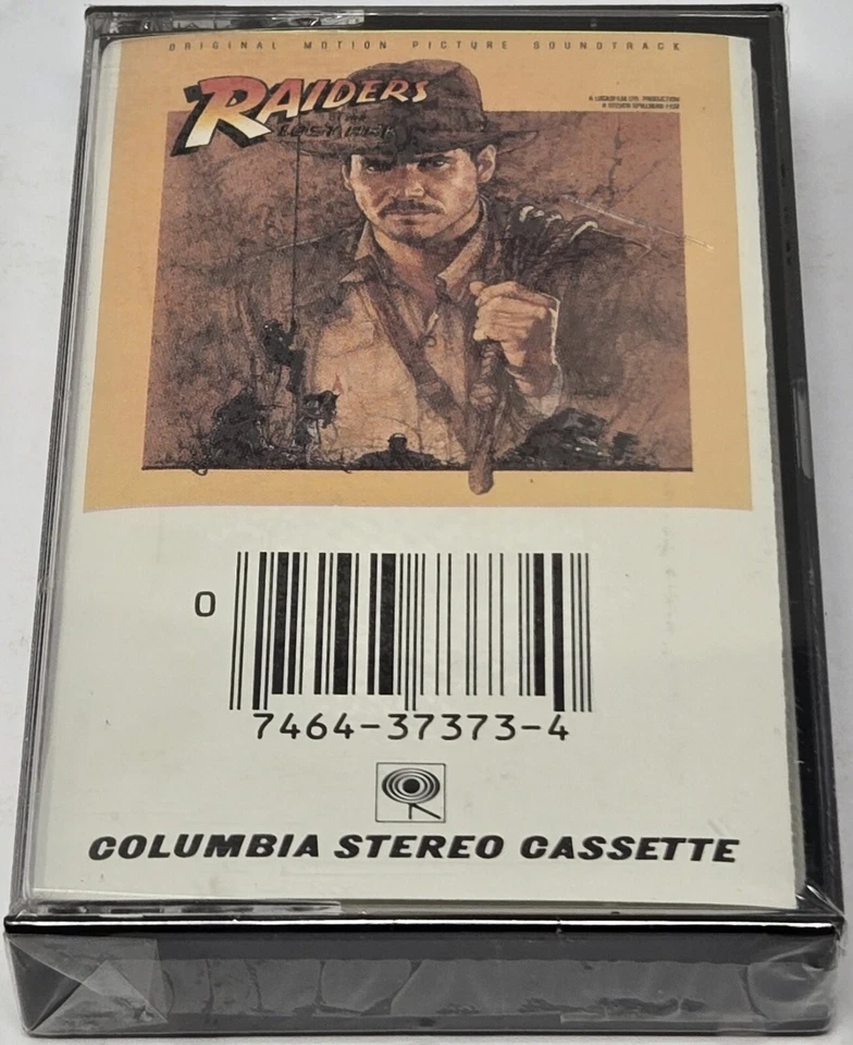 Indiana Jones Raiders of the Lost Ark Soundtrack Cassette Tape Brand New Sealed - Image 4 of 4