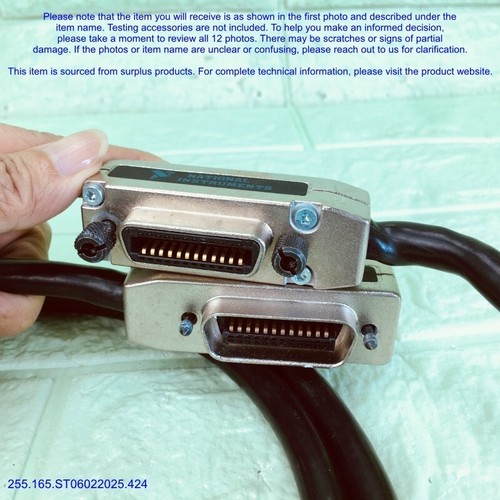 National Instruments 763507B-02 , GPIB Cable 2m as photos, SN:1670, FedExDHL - Picture 16 of 18