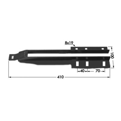 Gallignani 0601156 STRAW STOPPER INFERIORE Model. 5690, 6190, 7190 Opritor