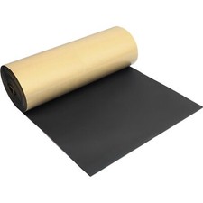 Foam Rubber Sheet with Adhesive 12 x 59 x 1/8 Inch Closed Cell Insulation Neo...