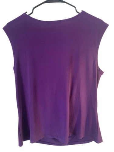 Blusa clásica de mujer Jennie & Marlis sin mangas con cuello redondo talla XL de segunda mano - Imagen 9 de 9