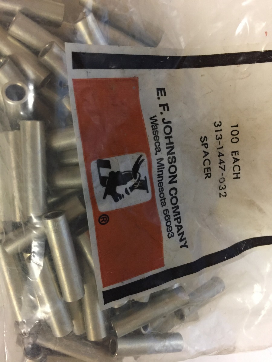 313-1447-032 CINCH/JOHNSON ROUND SPACER ALUMINUM 1.0 #8 100 PCS | eBay