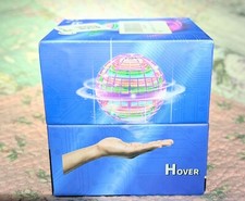 BOOMERANG BALL SPIN HOVER LIGHT-UP FLYING BALL TOY GLOBE Red