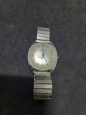 Orologio da polso vintage Lugran automatico quadrante 4891 bracciale ricambi