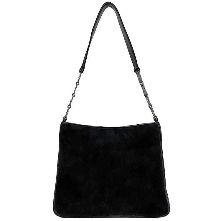 Bally Women's Suede Exterior Shoulder Bag Bags & Handbags for