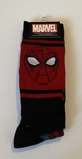 Hyp Marvel Spiderman Socks Sz 6-12 Pack Of 2 Cute Stocking Stuffer