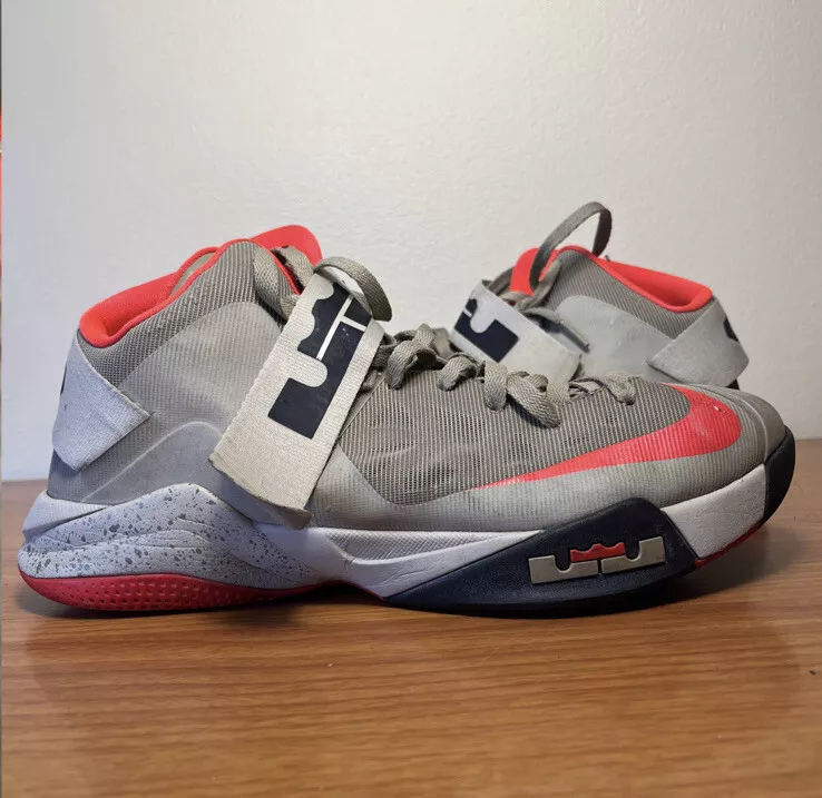 Nike Zoom Lebron Soldier 6 Bamboo Bright Crimson Size 10.5