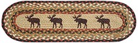 Earth Rugs 49-st019 Moose Printed Oval Stair Tread 8.25 By 27 on sale Earth Rugs 49-st019 Moose Printed Oval Stair Tread 8.25 By 27 on sale