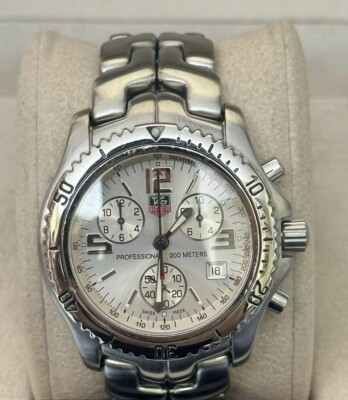 WATCH TAG HEUER LINK REF. CT 1112 FOR MEN STAINLESS STEEL | eBay