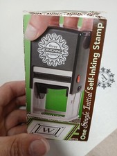 Letter F. ADDRESS STAMP FROM THREE DESIGNING WOMEN F